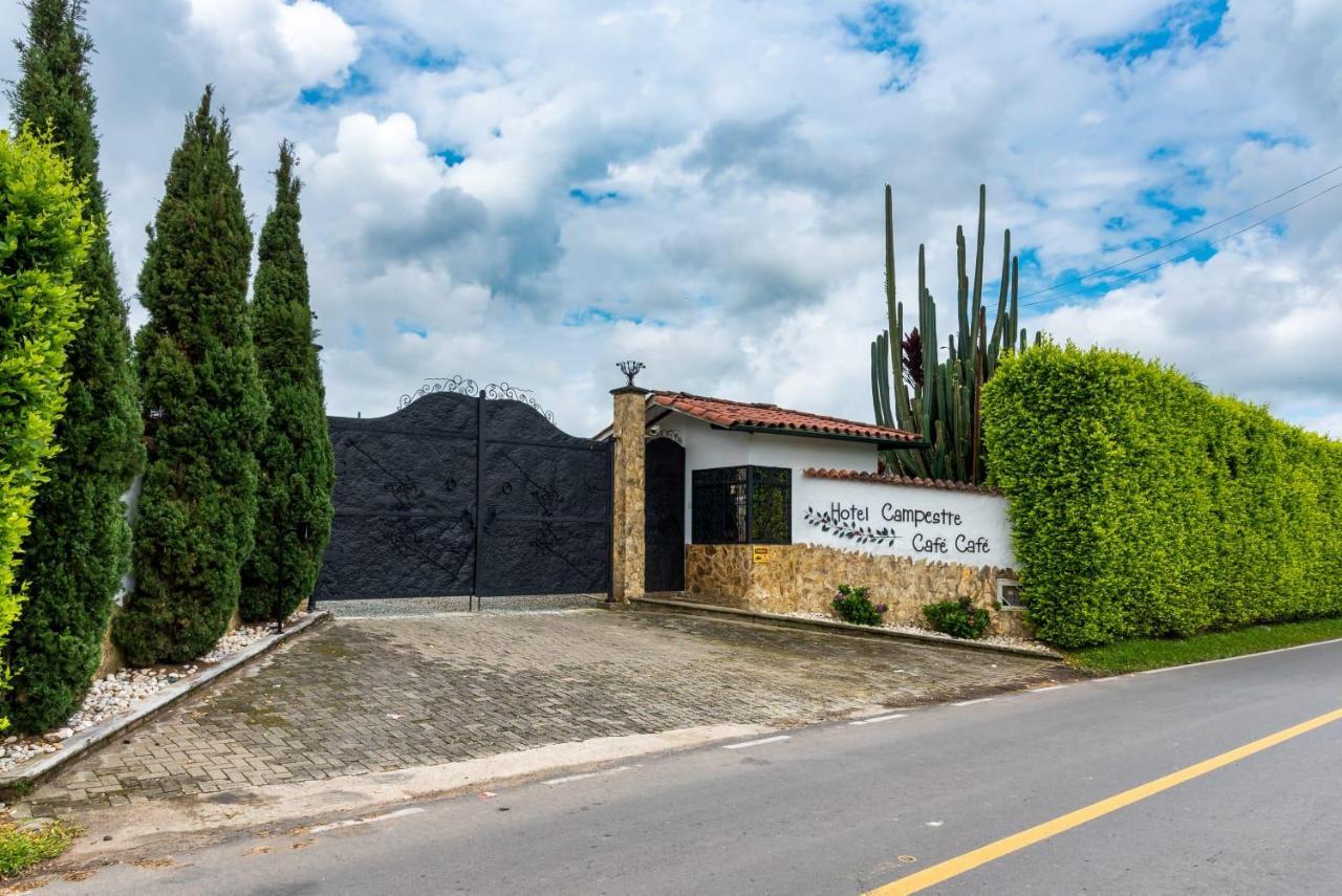 Hotel Campestre Cafe Cafe Montenegro Luaran gambar